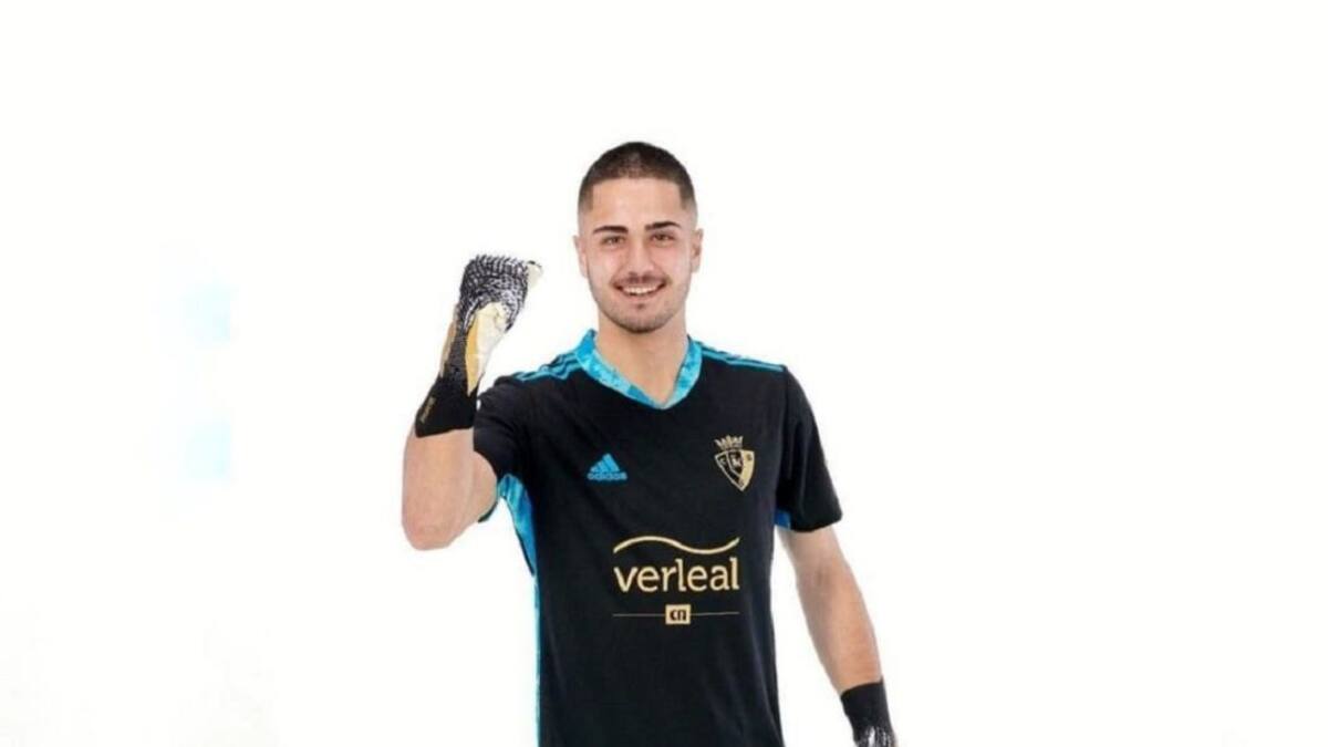Conoce al portero de Osasuna Iván Martínez
