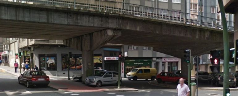 Viaducto Ronda de Nelle con Avda. de Finistere