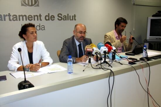 La roda de premsa de balanç de l'estiu a la Regió Sanitària de Lleida