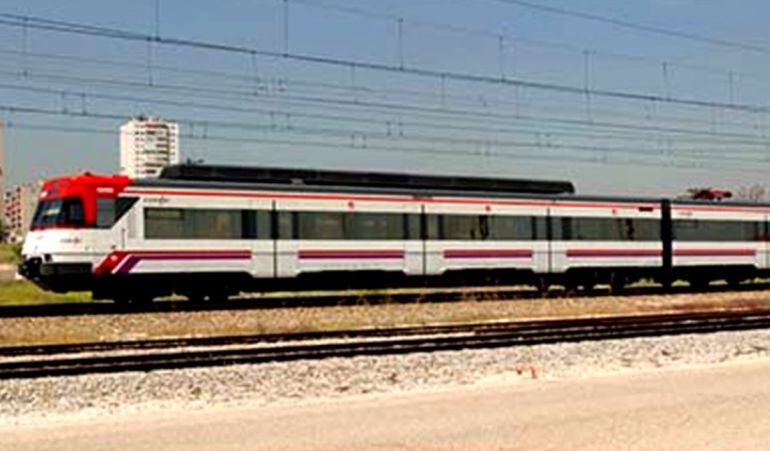 Los trenes de la C-5 son unos de los más afectados por las madrigueras