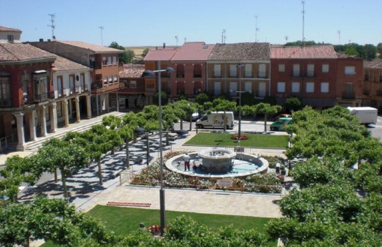 Plaza Mayor de Villada (Palencia)