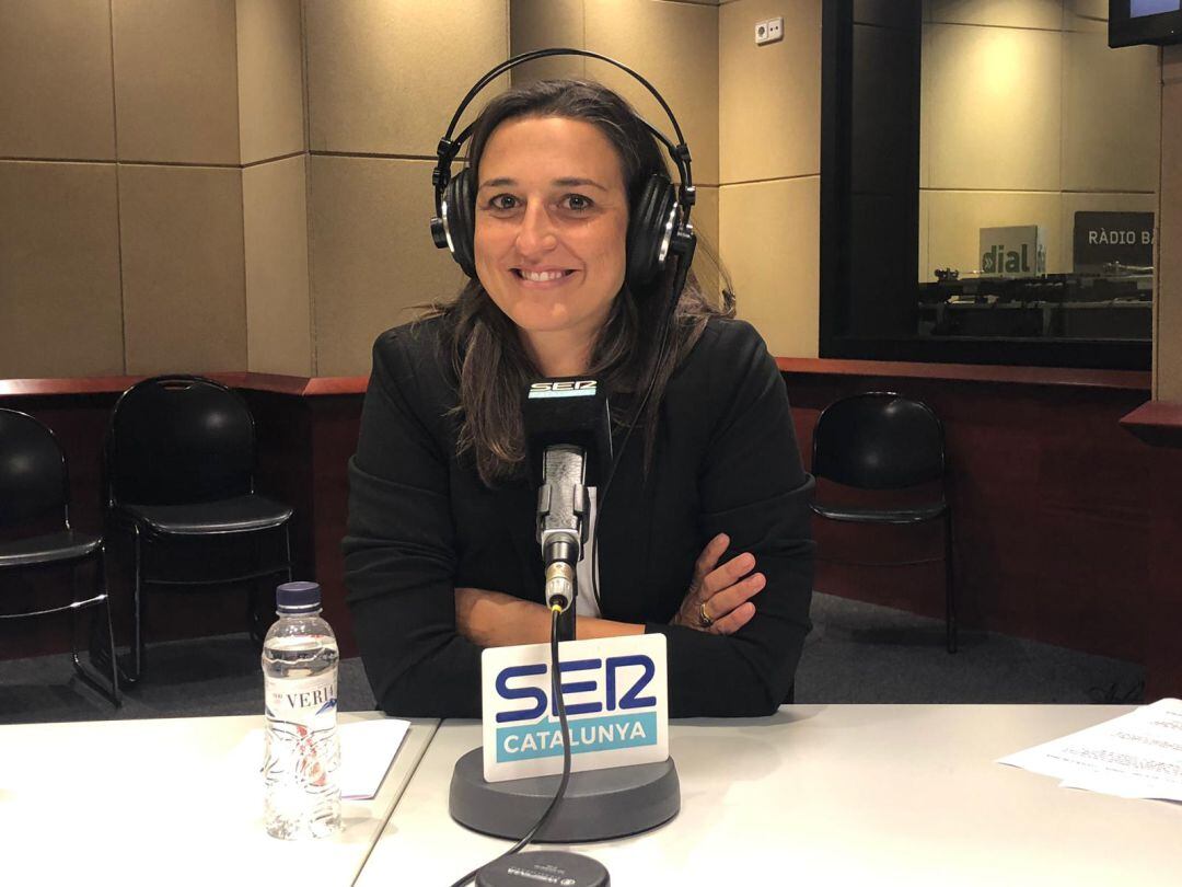 Maria Teixidor als estudis de SER Catalunya