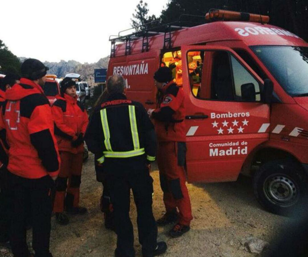 Equipo de rescate de la Comunidad de Madrid