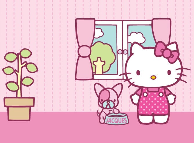 Hello Kitty, uno de los personajes mas populares del mundo.