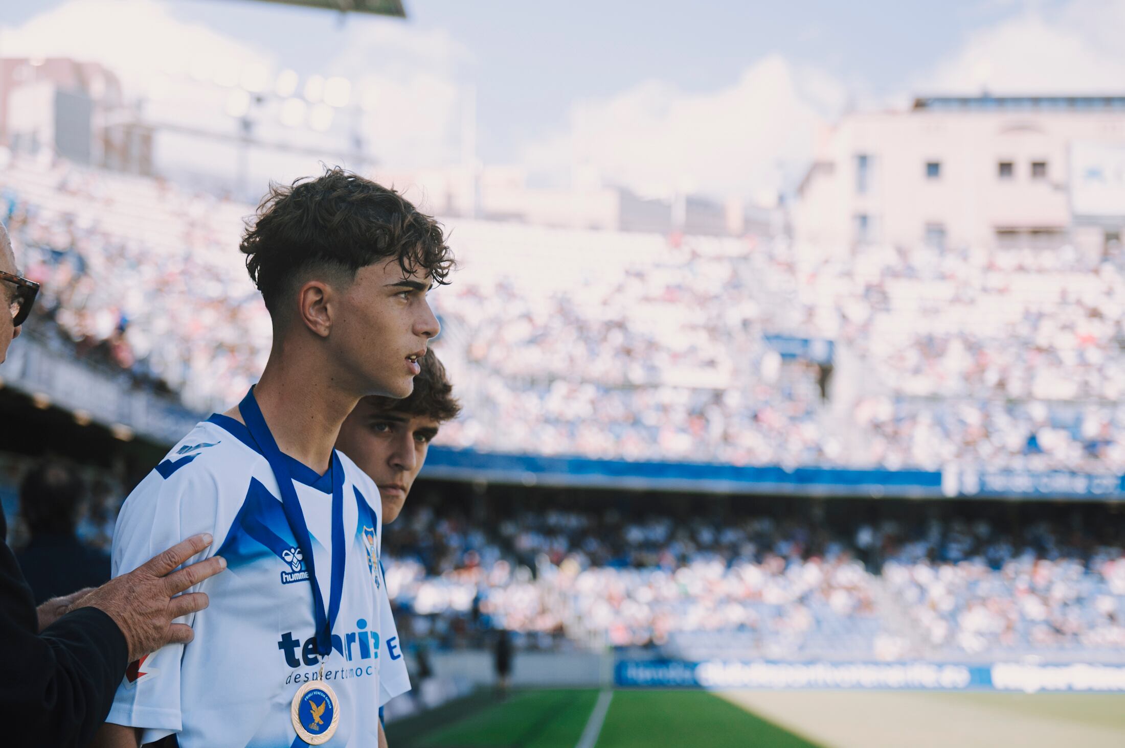 Dani Fernández y Manu Montero, canteranos del CD Tenerife.