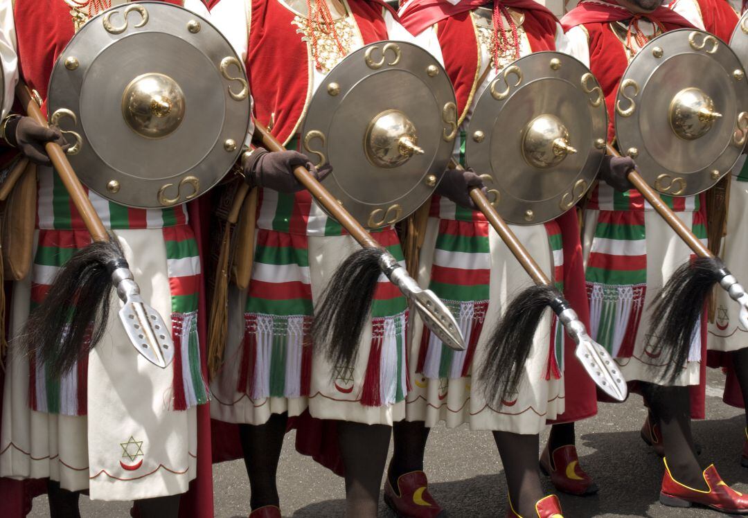 Foto d'unes festes de Moros i Cristians