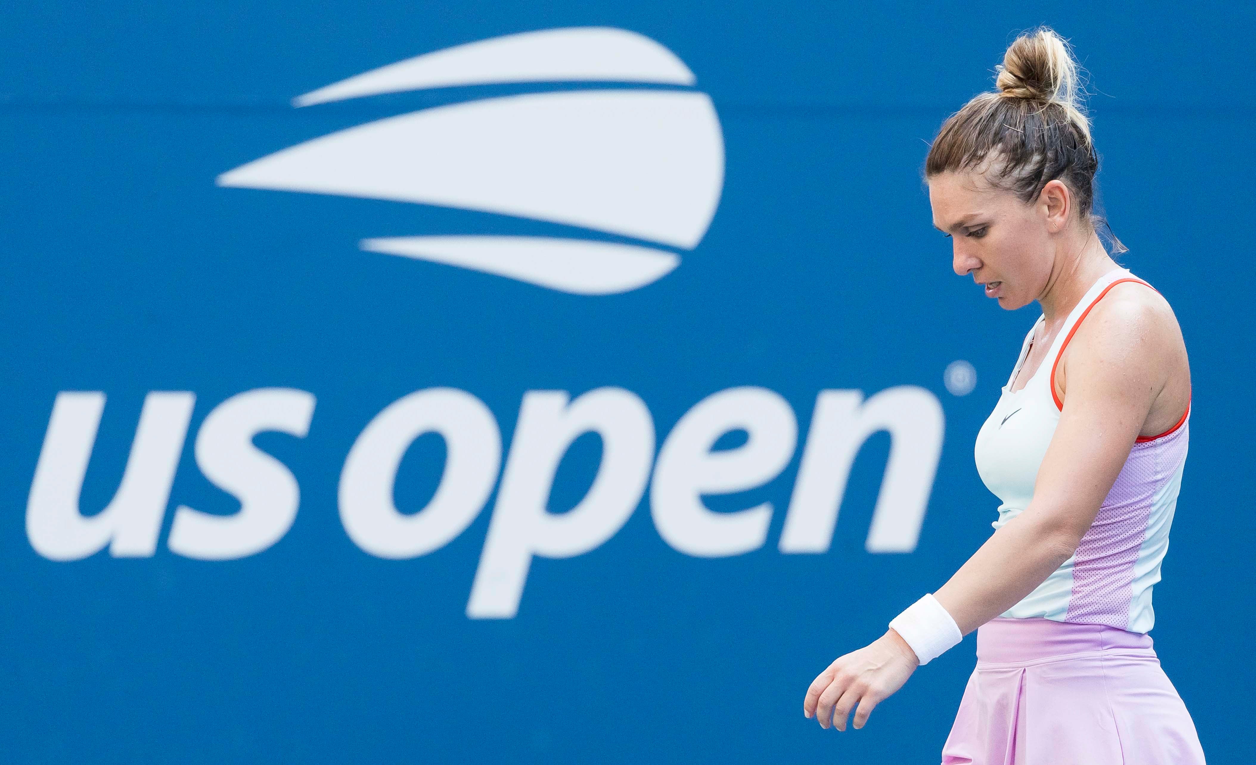 Simona Halep, durante el US Open, último torneo que había disputado esta temporada. (Tenis, Abierto, Rumanía, Estados Unidos, Nueva York) EFE/EPA/JUSTIN LANE