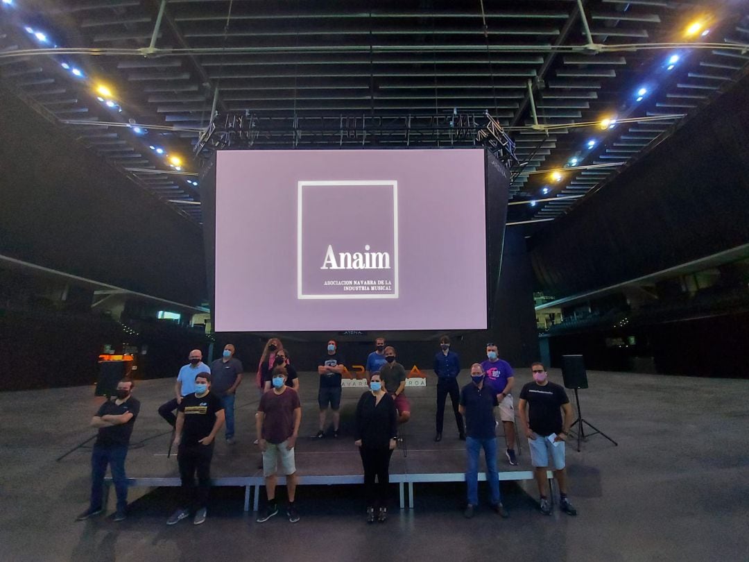 Presentación del festival ANAIM en el Navarra Arena