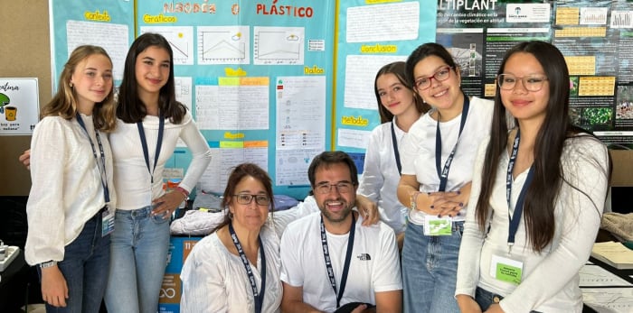 Cinco alumnas del IES Sierra de Guara, premiadas en el concurso internacional Ciencia en Acción