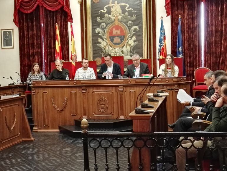 Pleno municipal del pasado lunes