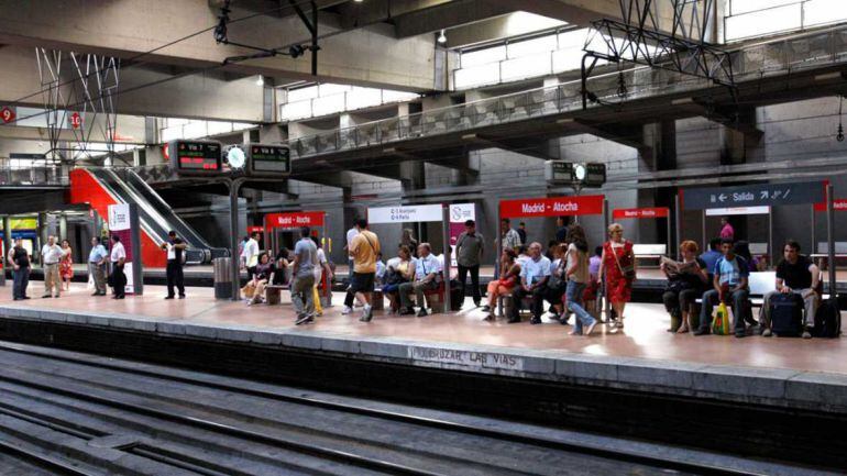 Foto de archivo de la estación de Cercanías de Atocha