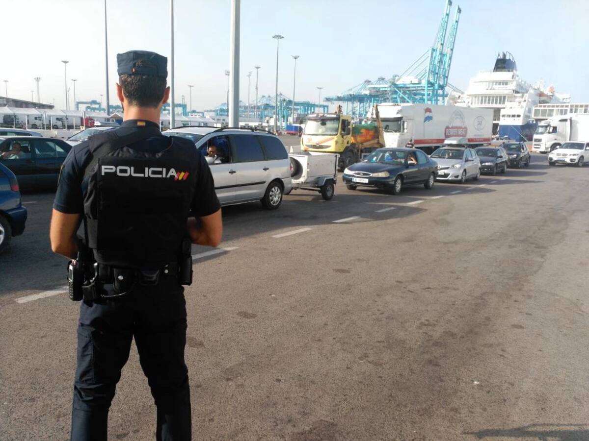 Detenido un reclamado judicial en el Puerto de Algeciras