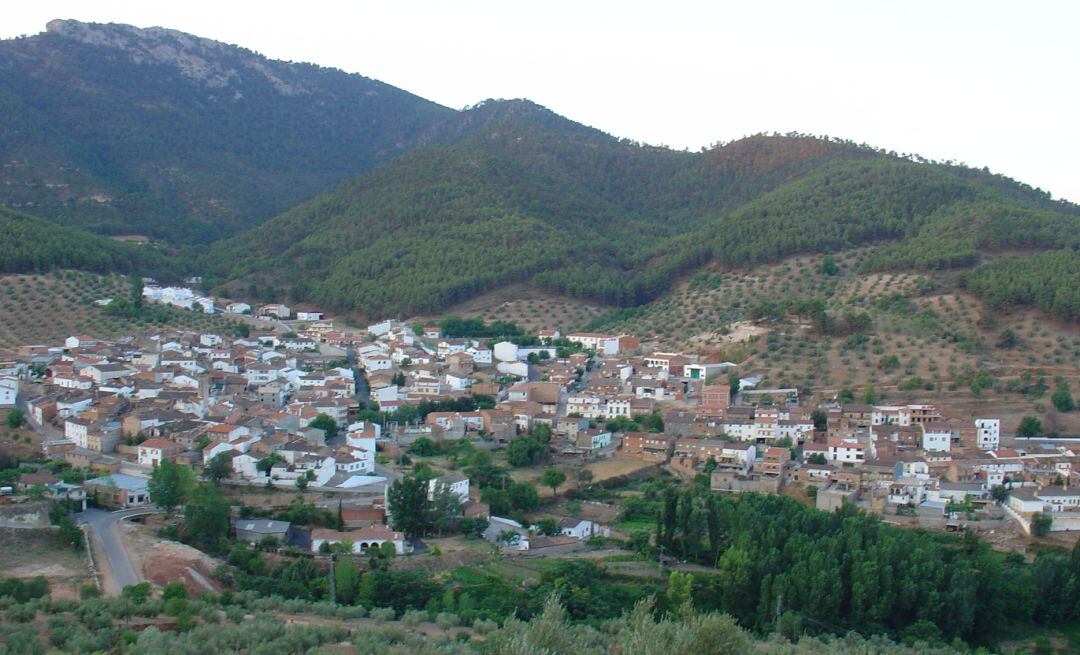 Panorámica de Benatae, en plena Sierra de Segura.