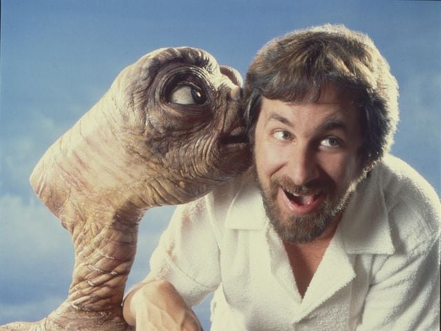 ET con Steven Spielberg