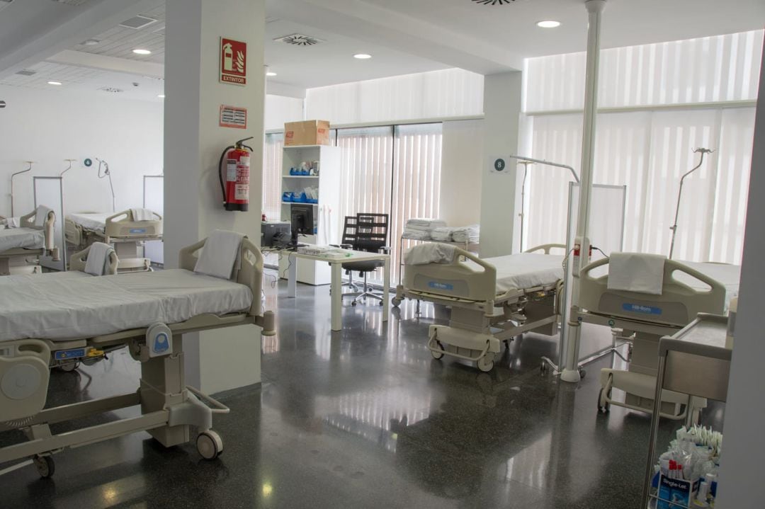 Sala extra, ampliación, de Urgencias del Hospital de Dénia.
