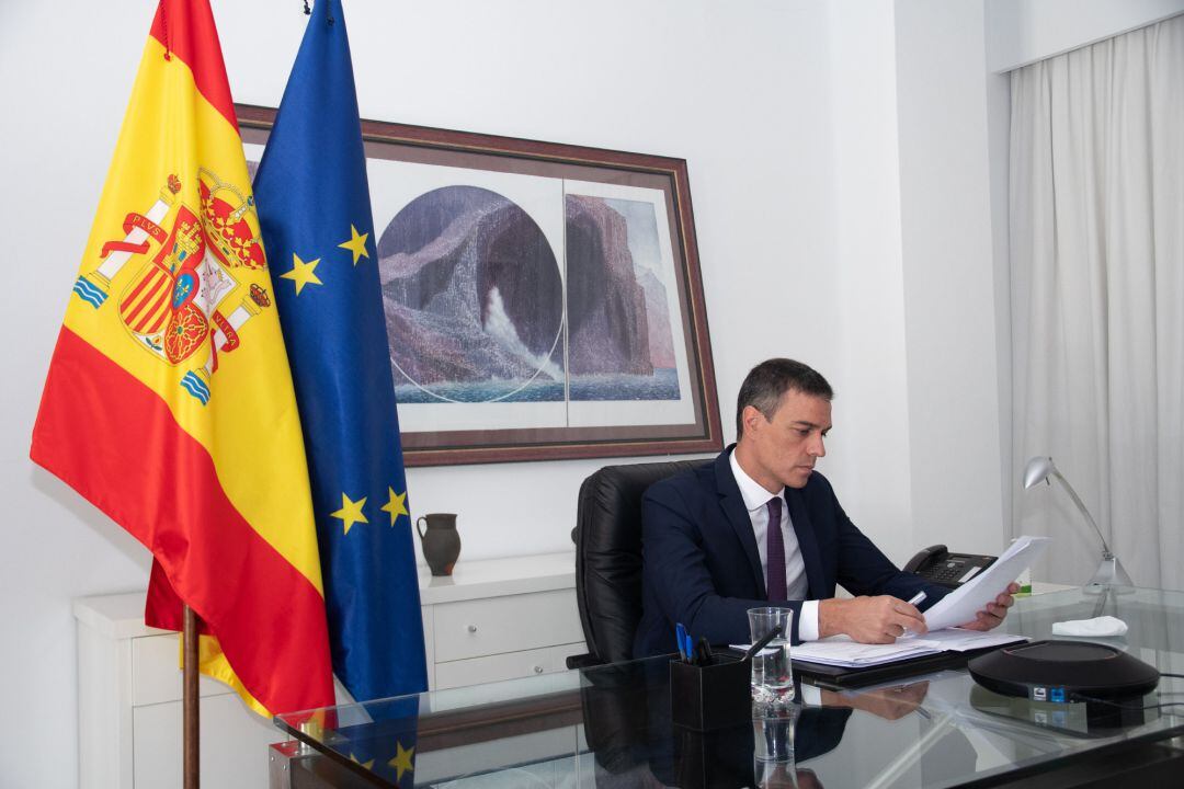 El presidente de Gobierno, Pedro Sánchez