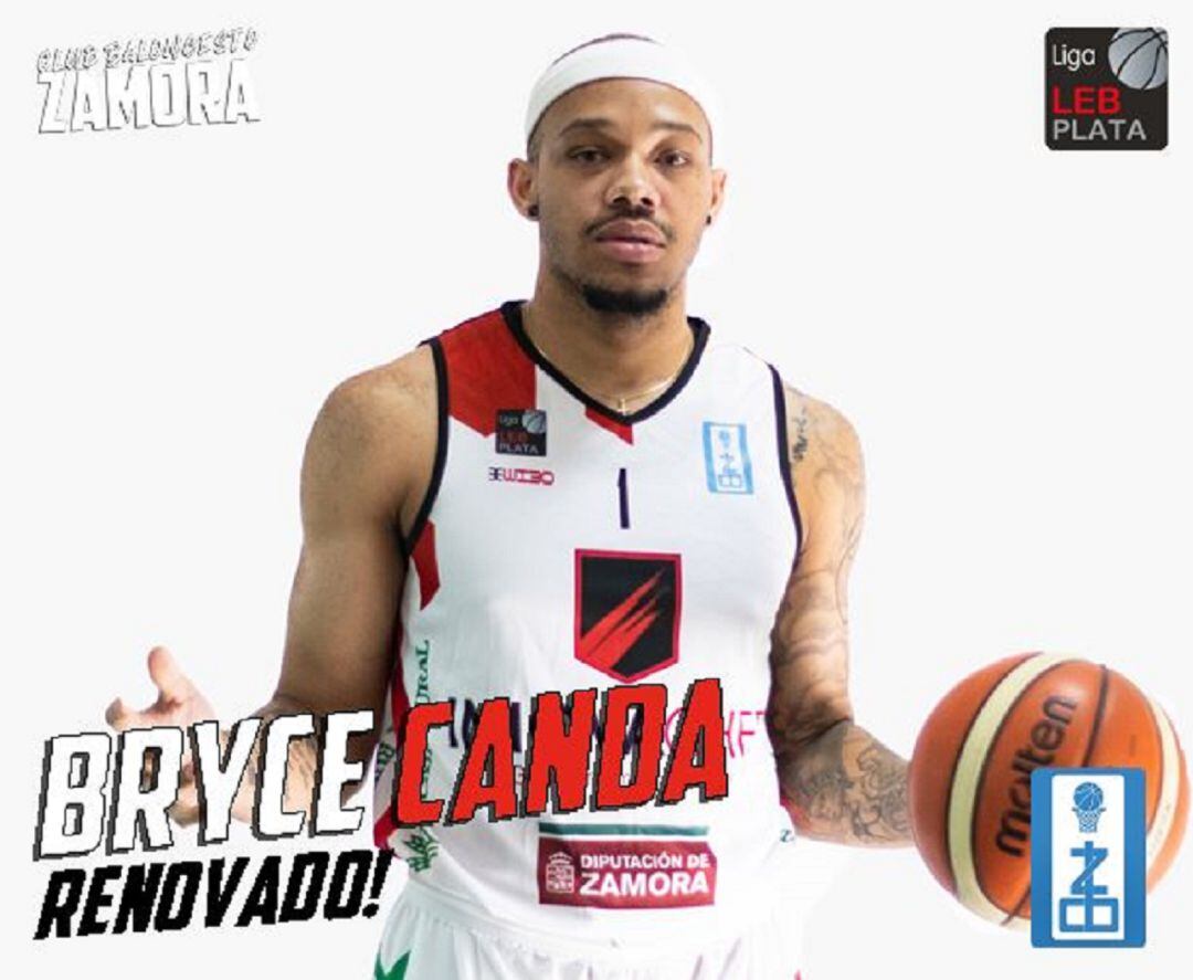 Bryce Canda seguirá en el CB Zamora