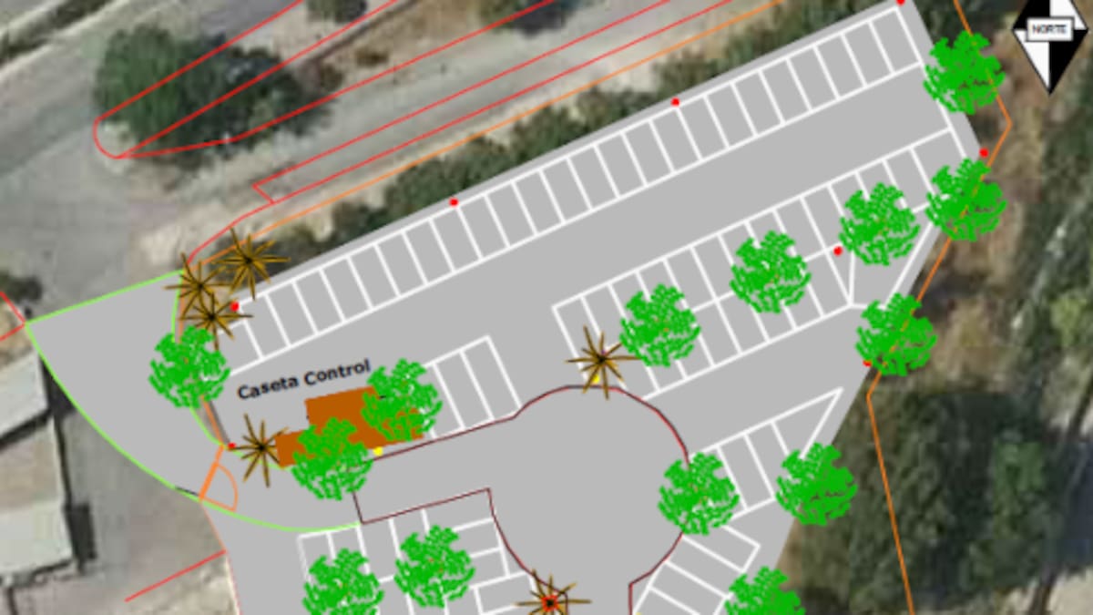 Nuevo parking en Jaén que se podrá usar durante la celebración de eventos