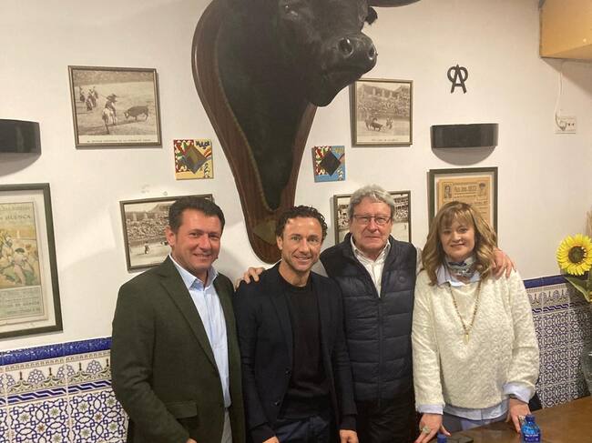 Ricardo Aguín, Rafaelillo, Javier Valero y Gloria Ruiz