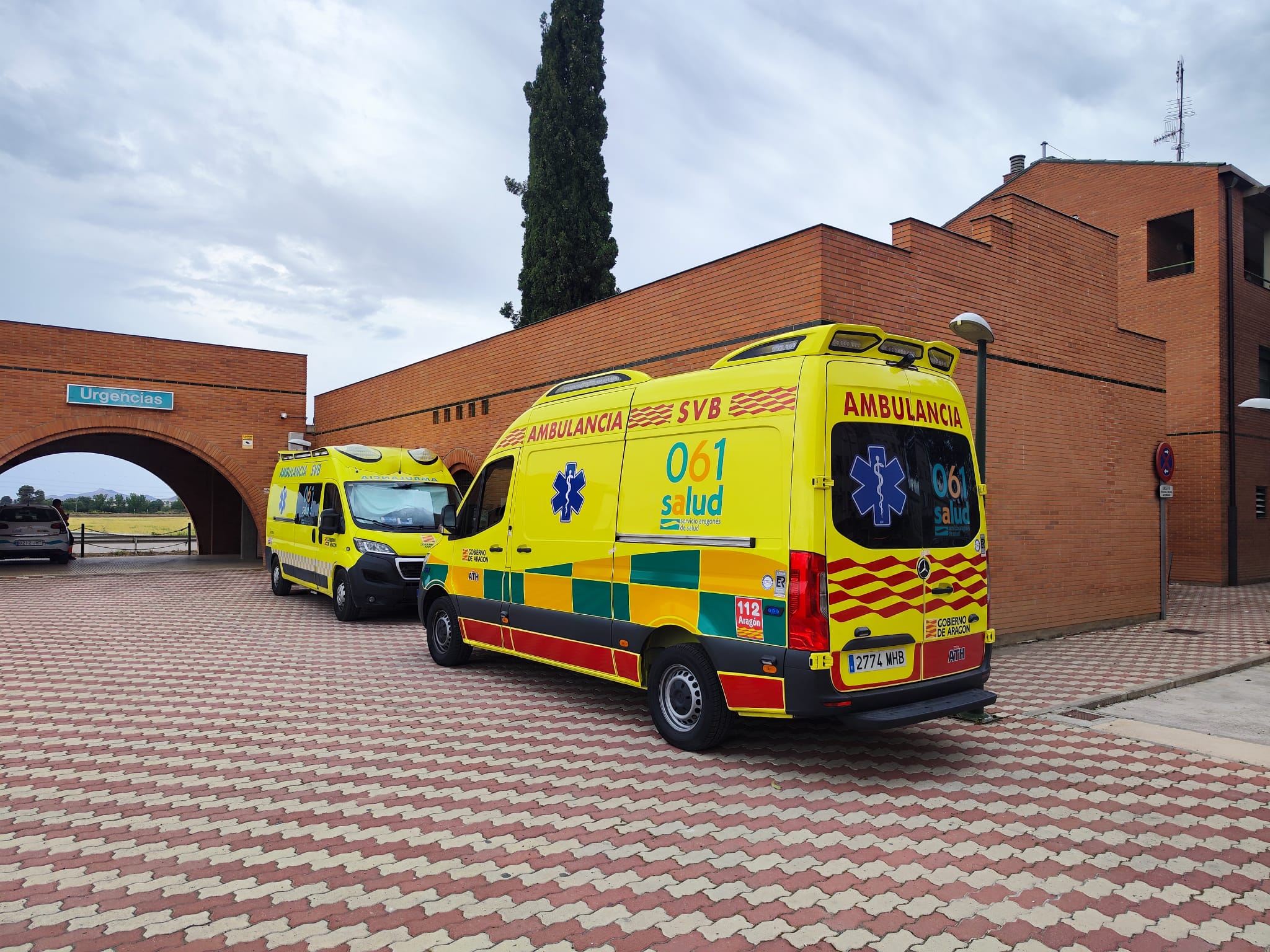 Ambulancias Tenorio sustituye el vehículo del centro de salud de Tauste