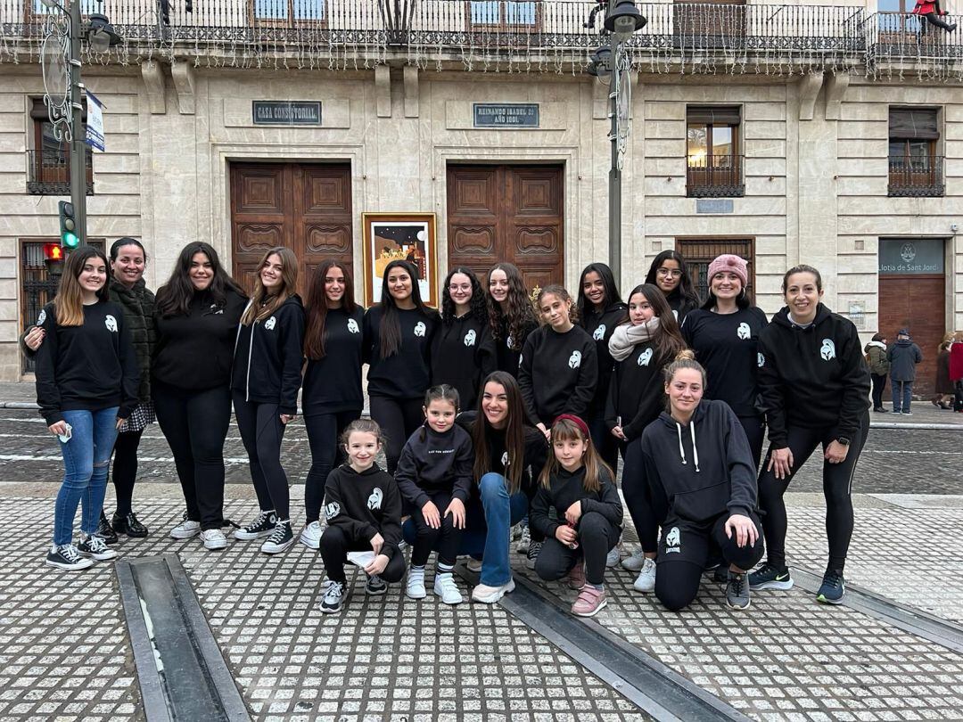 Algunas de las componenstes de Spartan Ladies