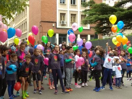 En la carrera solidaria participan cada año centenares de personas