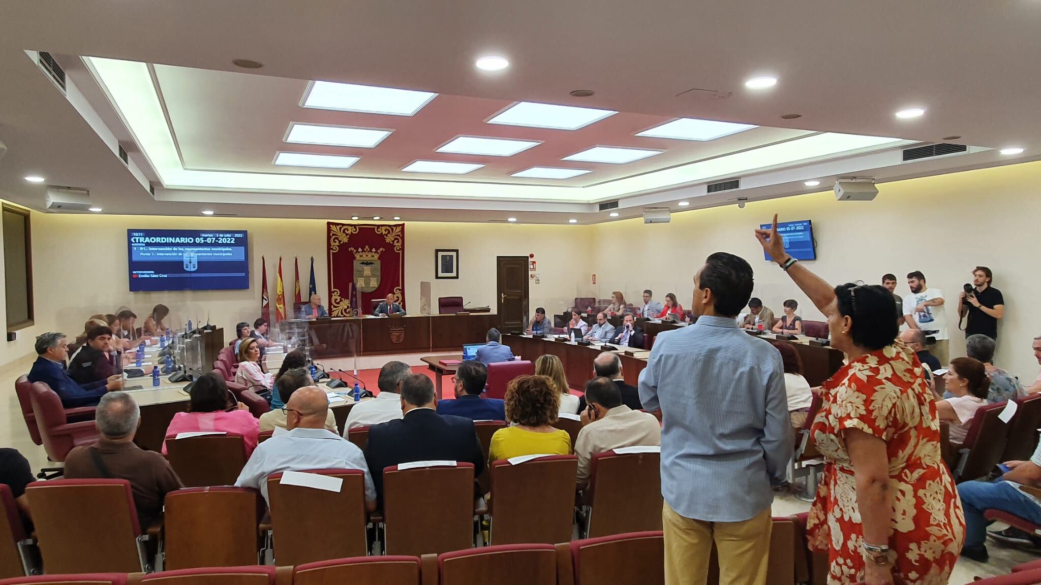 Segunda sesión del debate del Estado del Municipio en el Ayuntamiento de Albacete