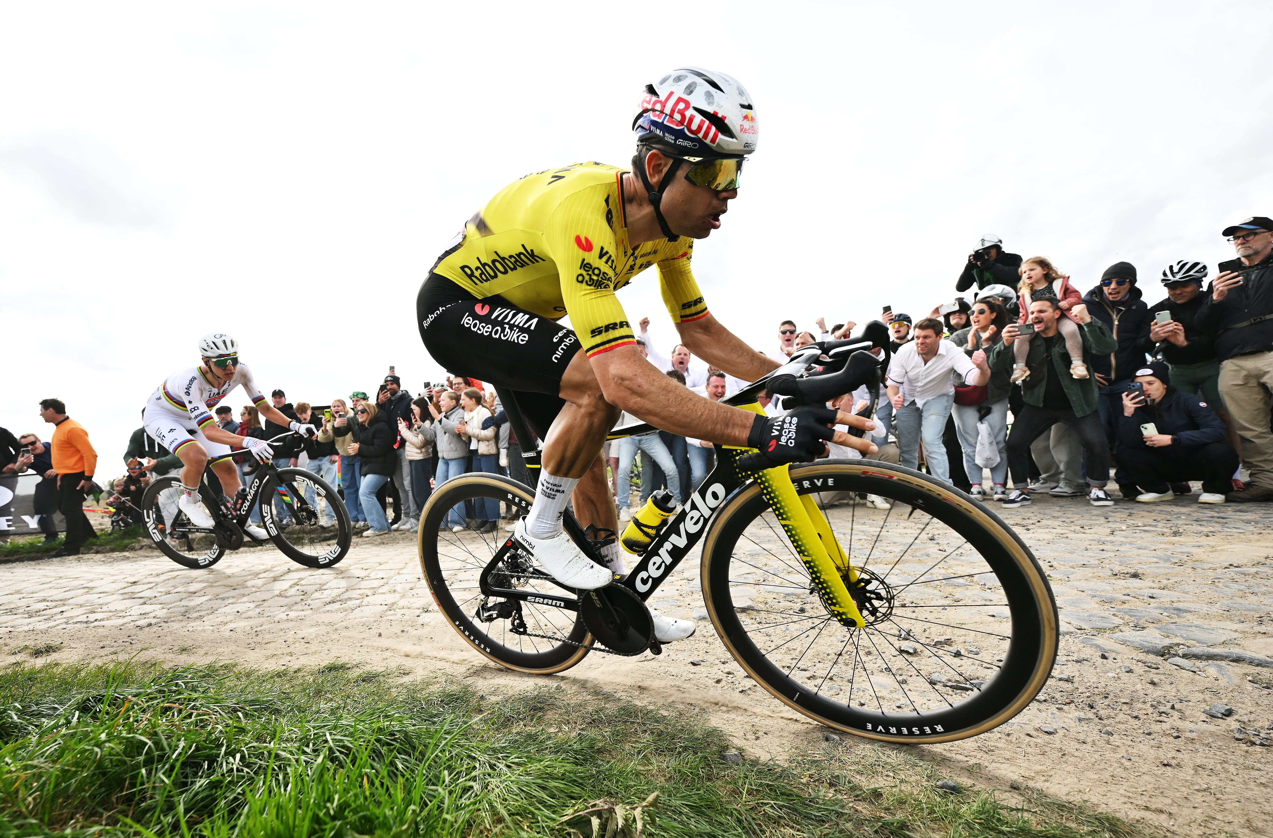 Wout van Aert, en la París-Roubaix de 2026