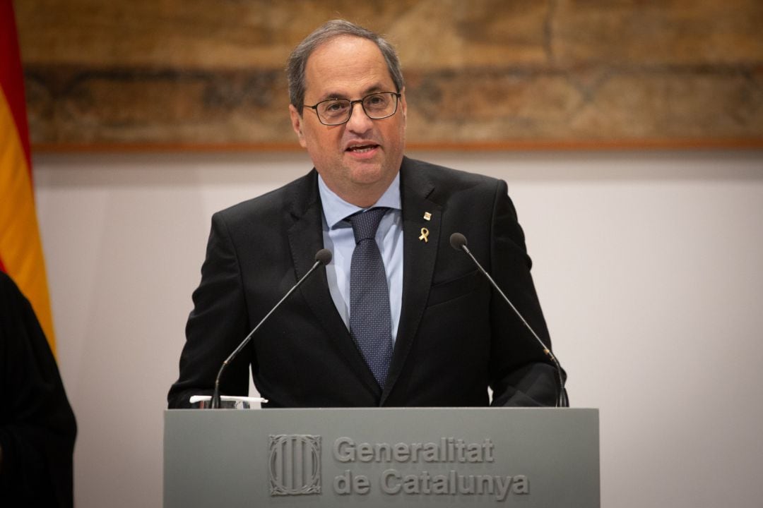 El presidente de la Generalitat, Quim Torra, en una imagen de archivo.