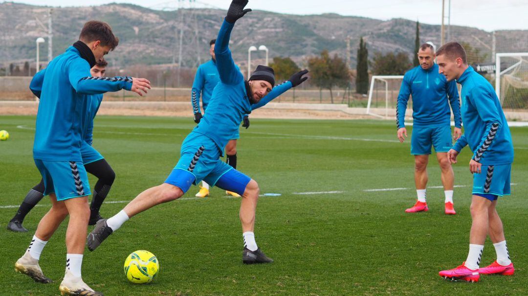 Imágenes del ultimo entrenamiento del CD Castellón de 2020