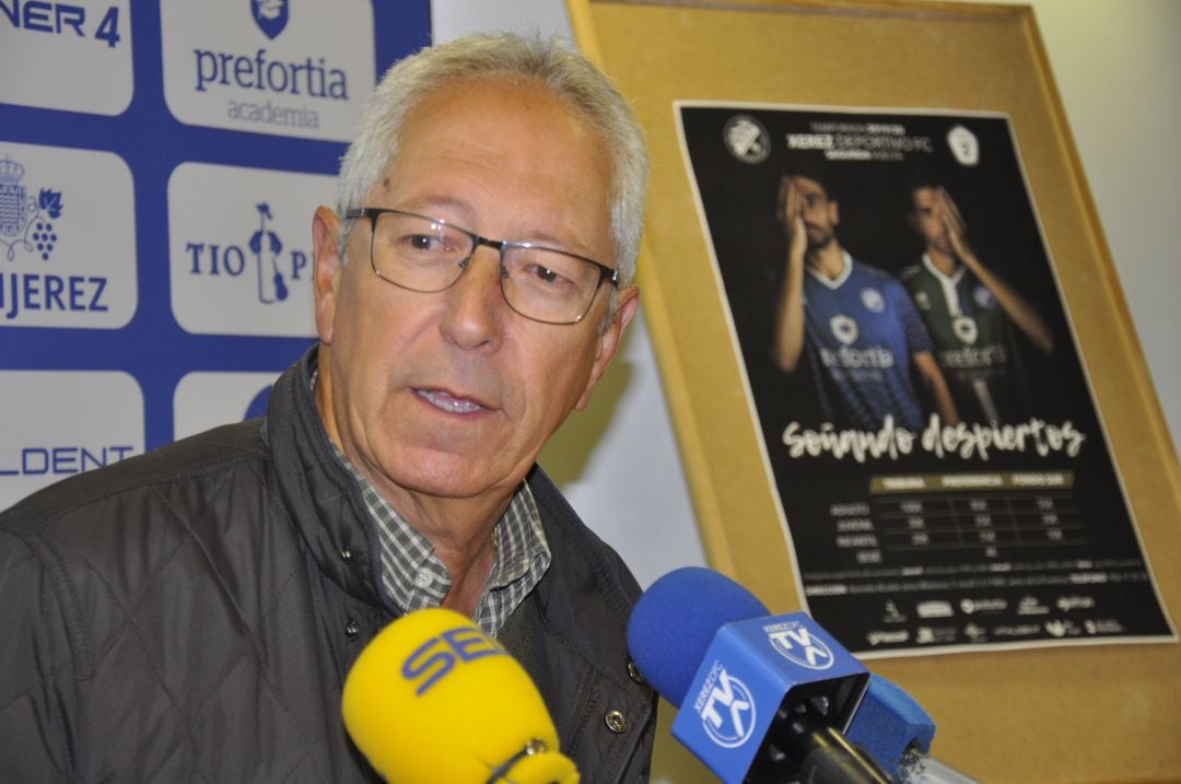 Rafael Coca, presidente del Xerez DFC 