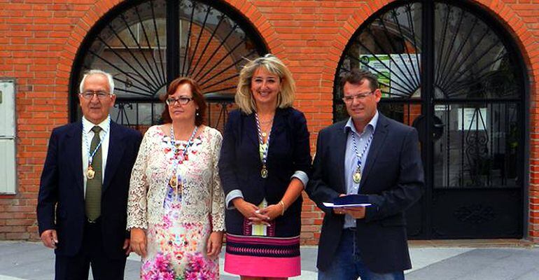 Los cuatro concejales del Partido Socialista de Algete en esta legislatura