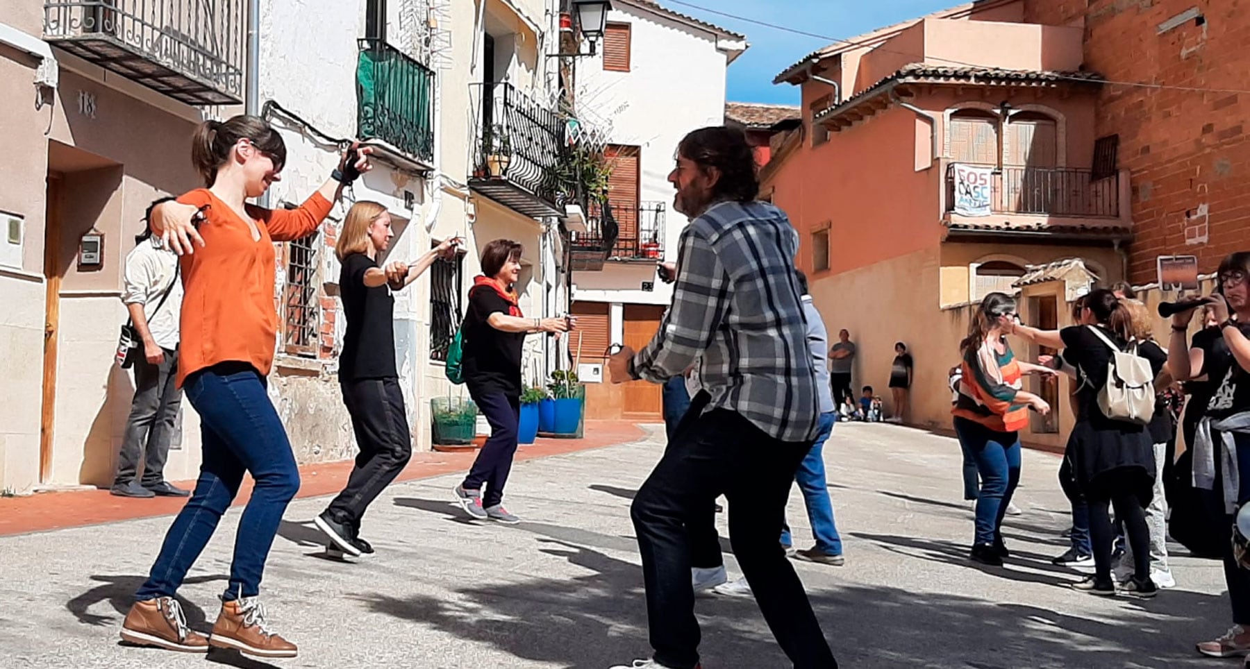 Les danses dels Nanos que se celebraron el pasado domingo en el Raval