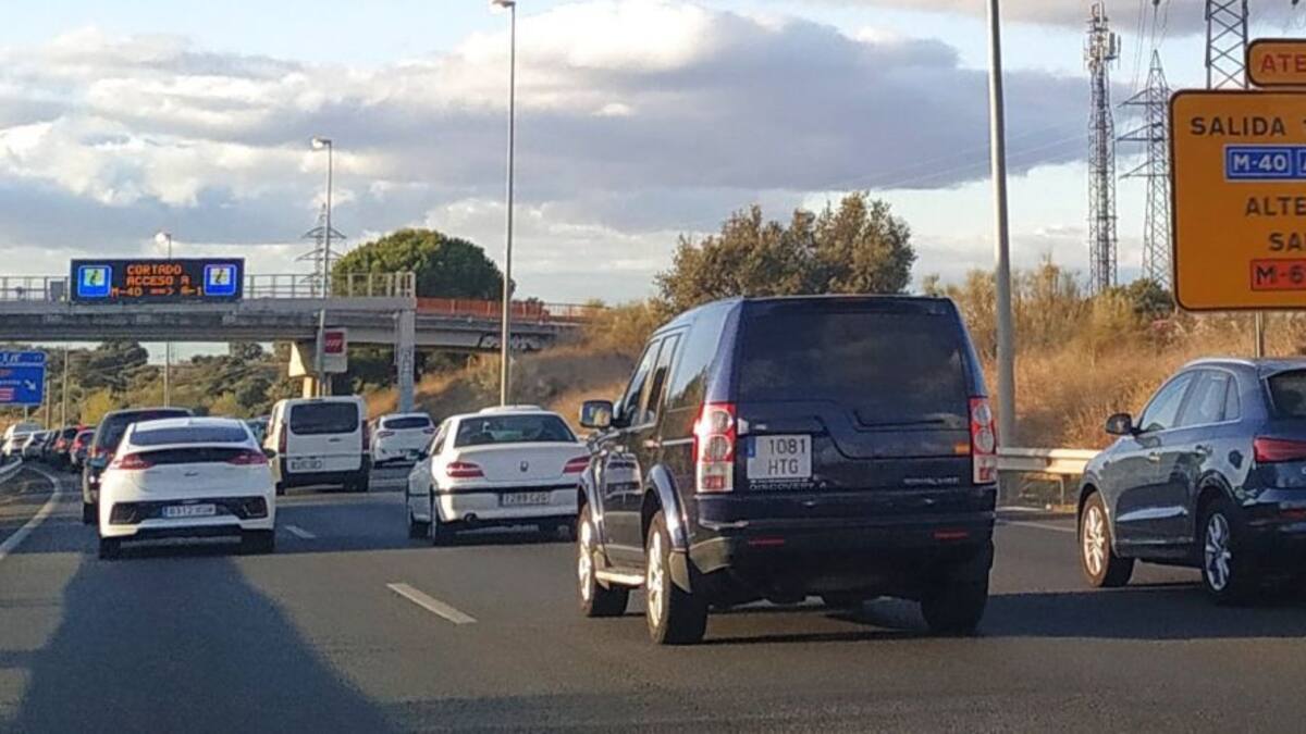 Colmenar Viejo y Tres Cantos reclaman medidas temporales urgentes para paliar el corte del enlace de la M-607 con la M-40