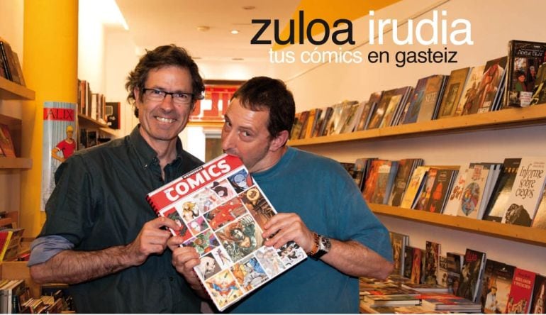 Gorka y Txintxu, propietarios de Zuloa