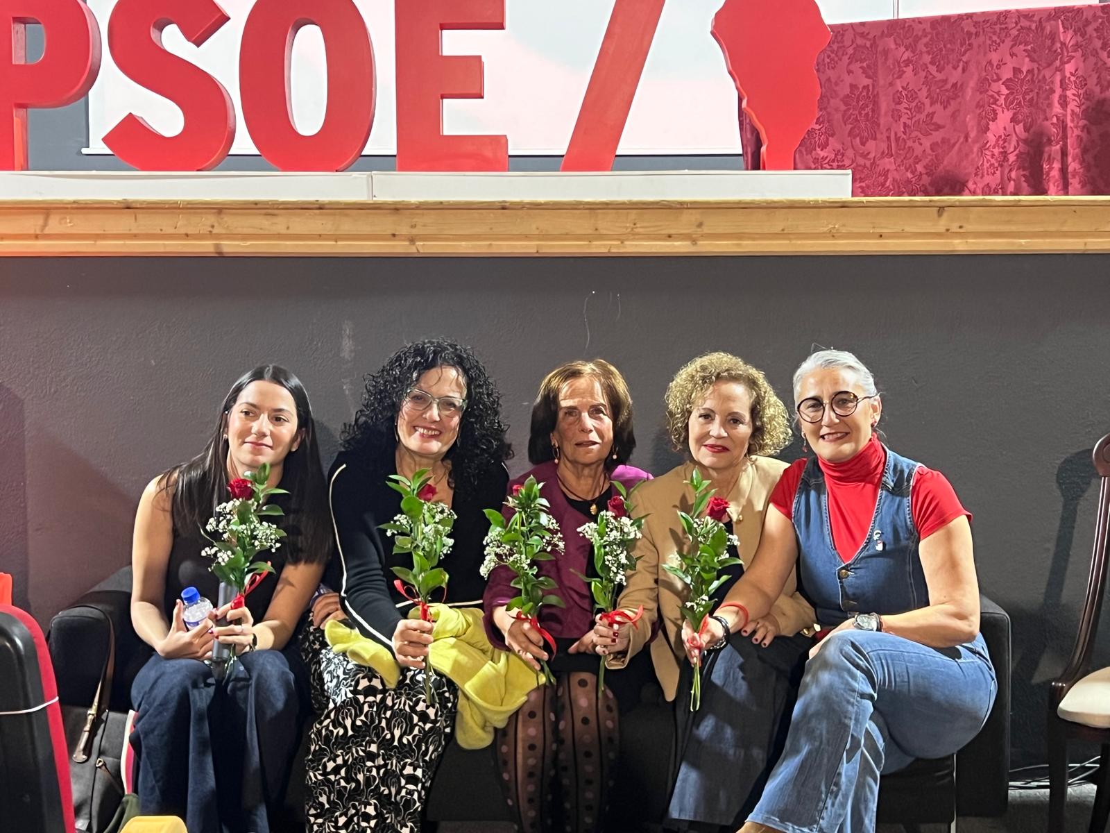 Mujeres feministas del PSOE