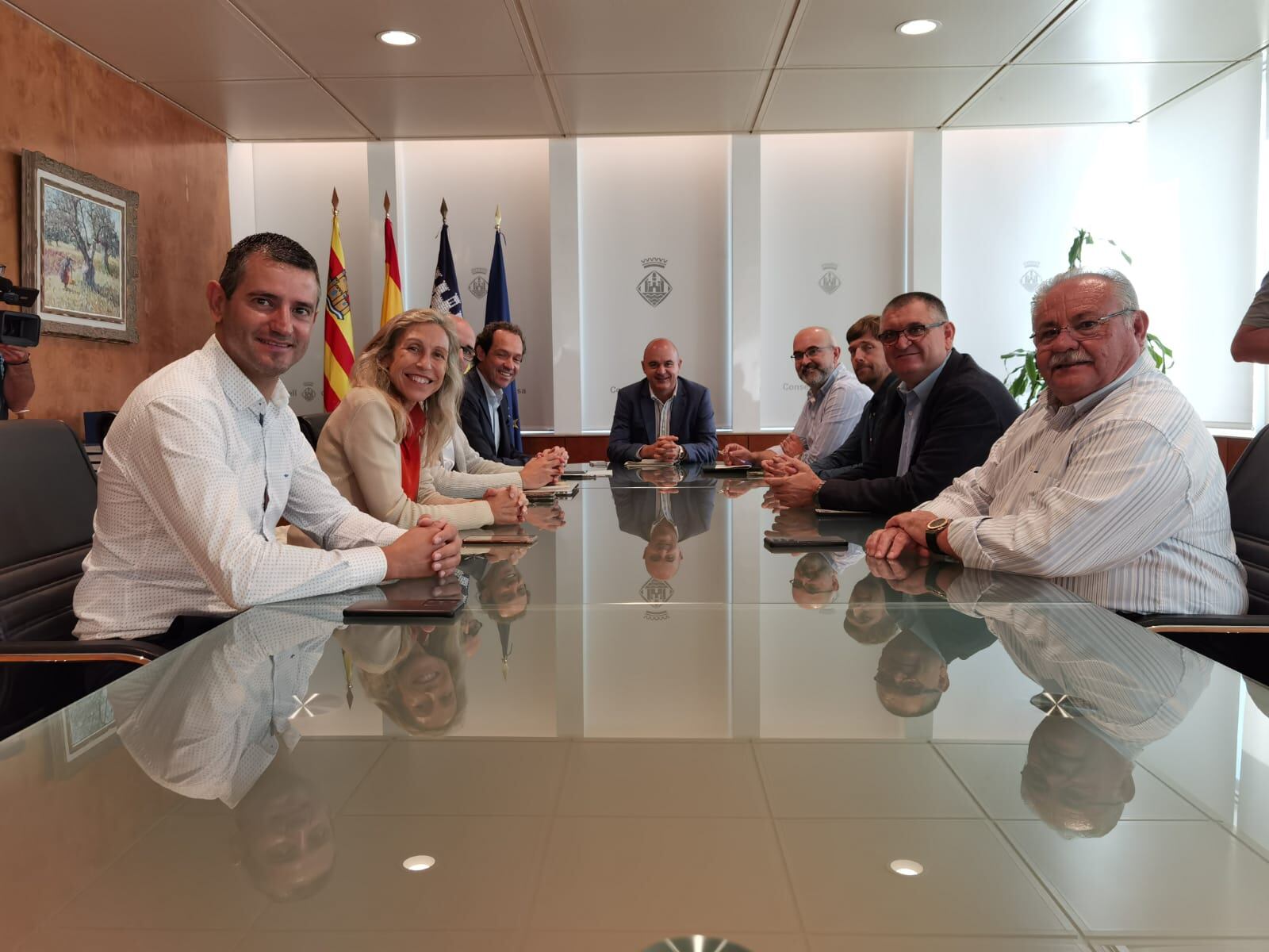 Imagen de la reunión celebrada este jueves