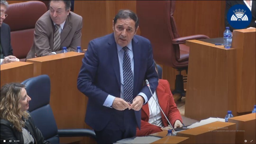 Antonio María Sáez Aguado, en su intervención