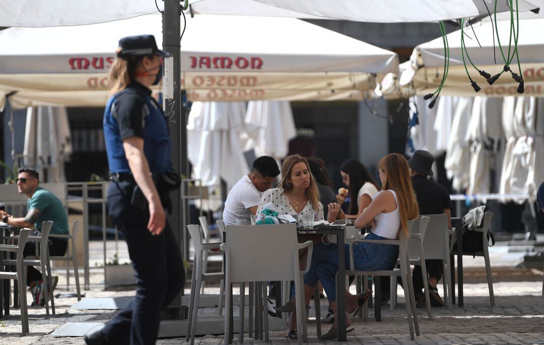 Madrid vuelve a abrir las terrazas.