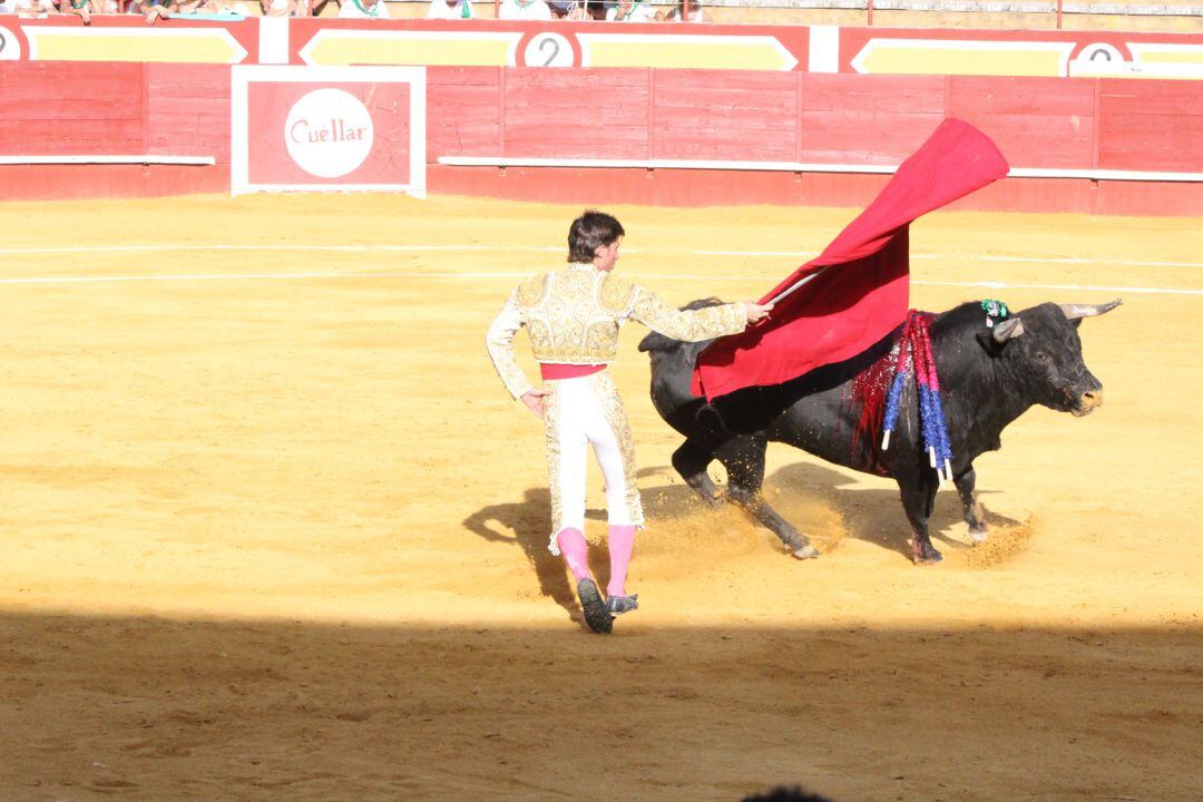 Novillada celebrada en Cuéllar