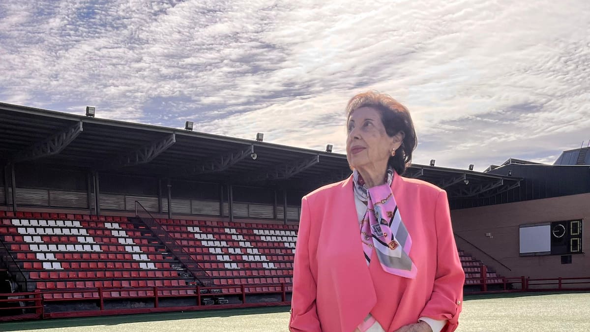 Muere Amelia del Castillo, la primera mujer presidenta de un club de fútbol, el Atlético de Pinto