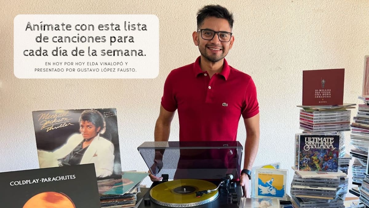 Una canción para cada día de la semana", espacio musical conducido por Gustavo López