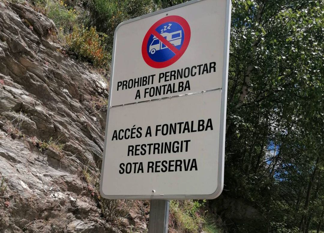 La senyal d&#039;accés restringit sota reserva