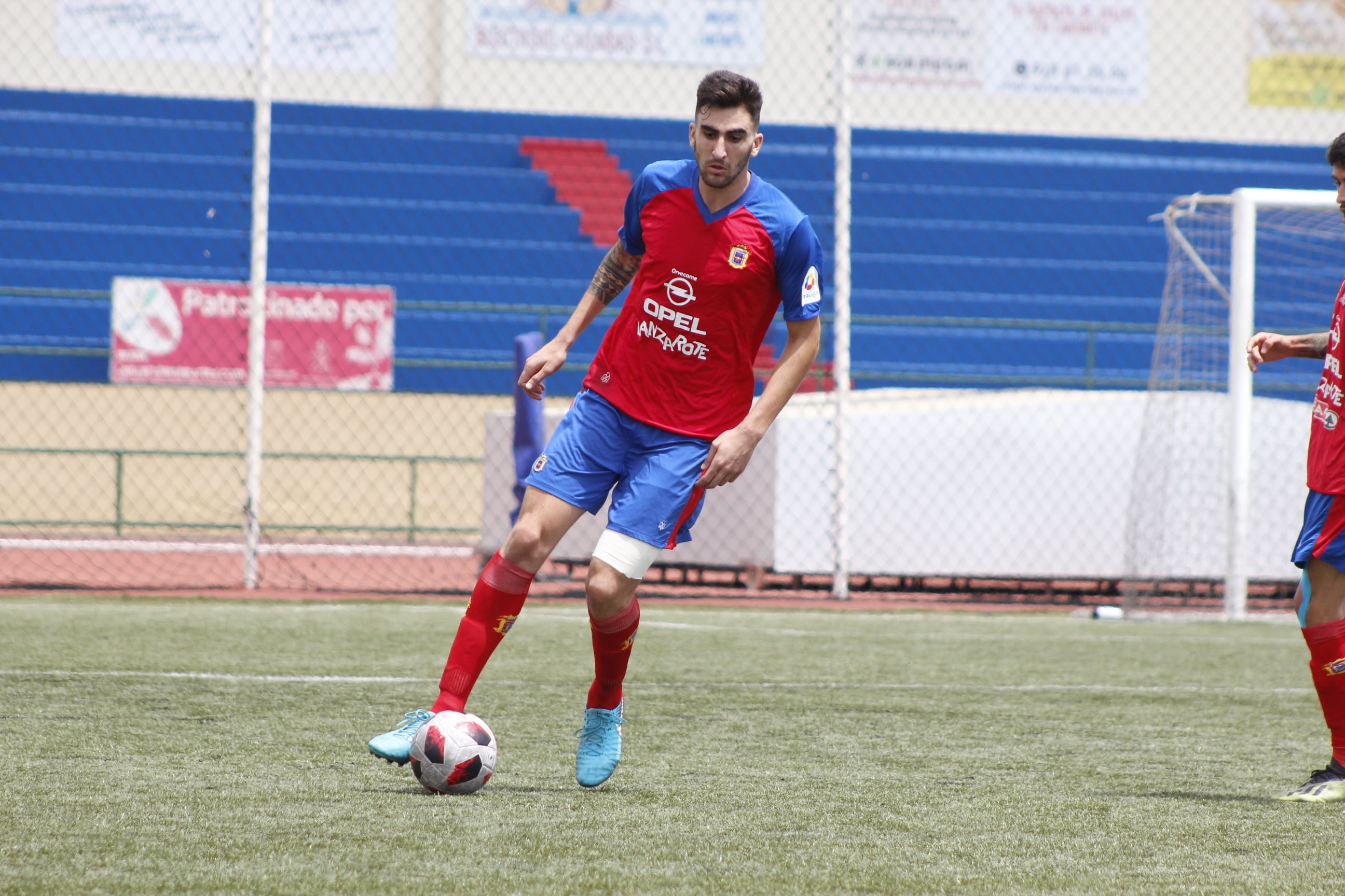 Chuky en su anterior etapa en la UD Lanzarote.