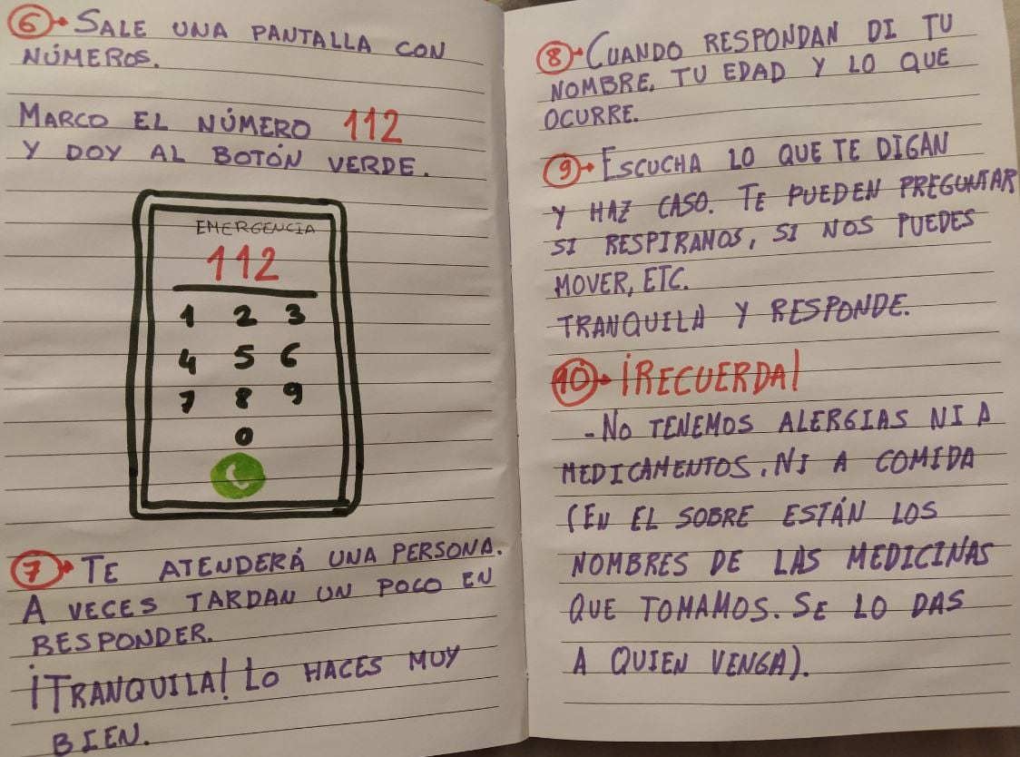 Escribe esta guía por si &quot;mamá o papá se ponen muy malitos&quot; y no se espera la reacción de sus hijos.