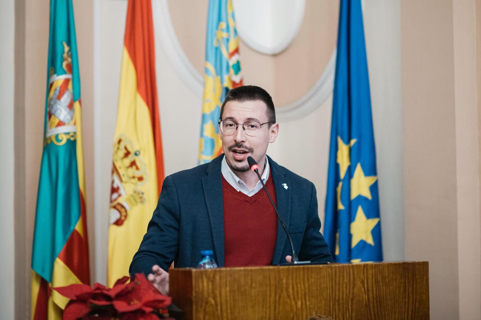 Alberto Vidal, integrante del grupo municipal Vox en Castellón