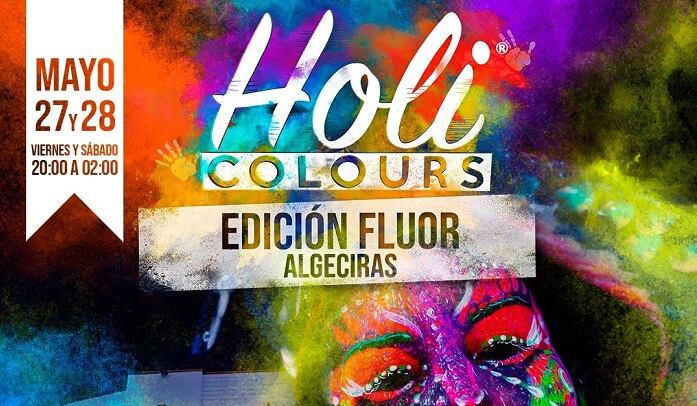 Cartel del Holi Colours