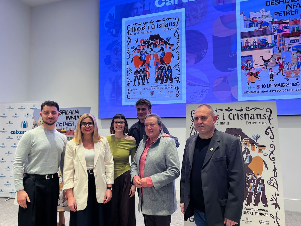 Las fiestas de Moros y Cristianos de Petrer ya tienen cartel anunciador