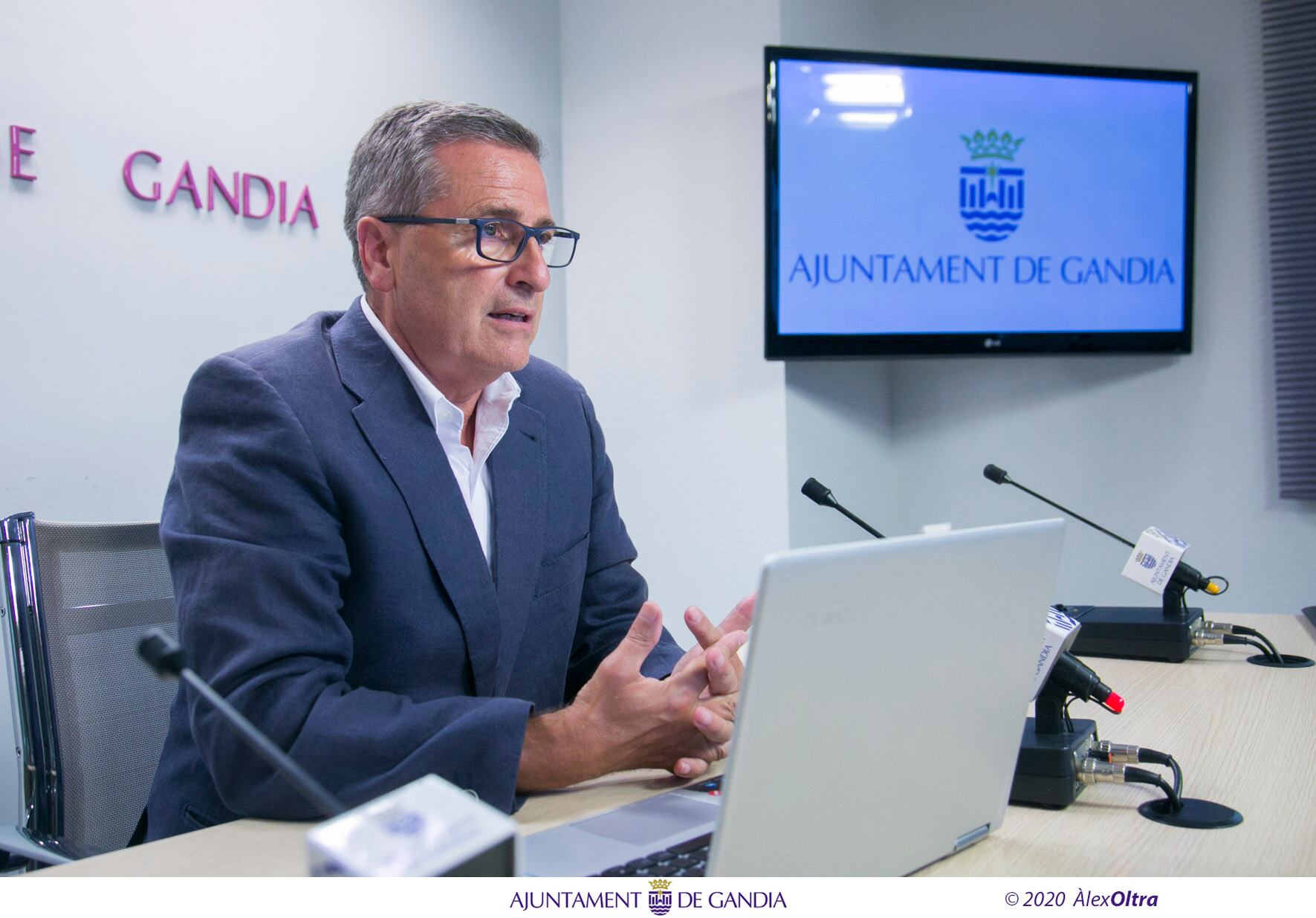 Salvador Gregori, concejal de Hacienda en el Ayuntamiento de Gandia.