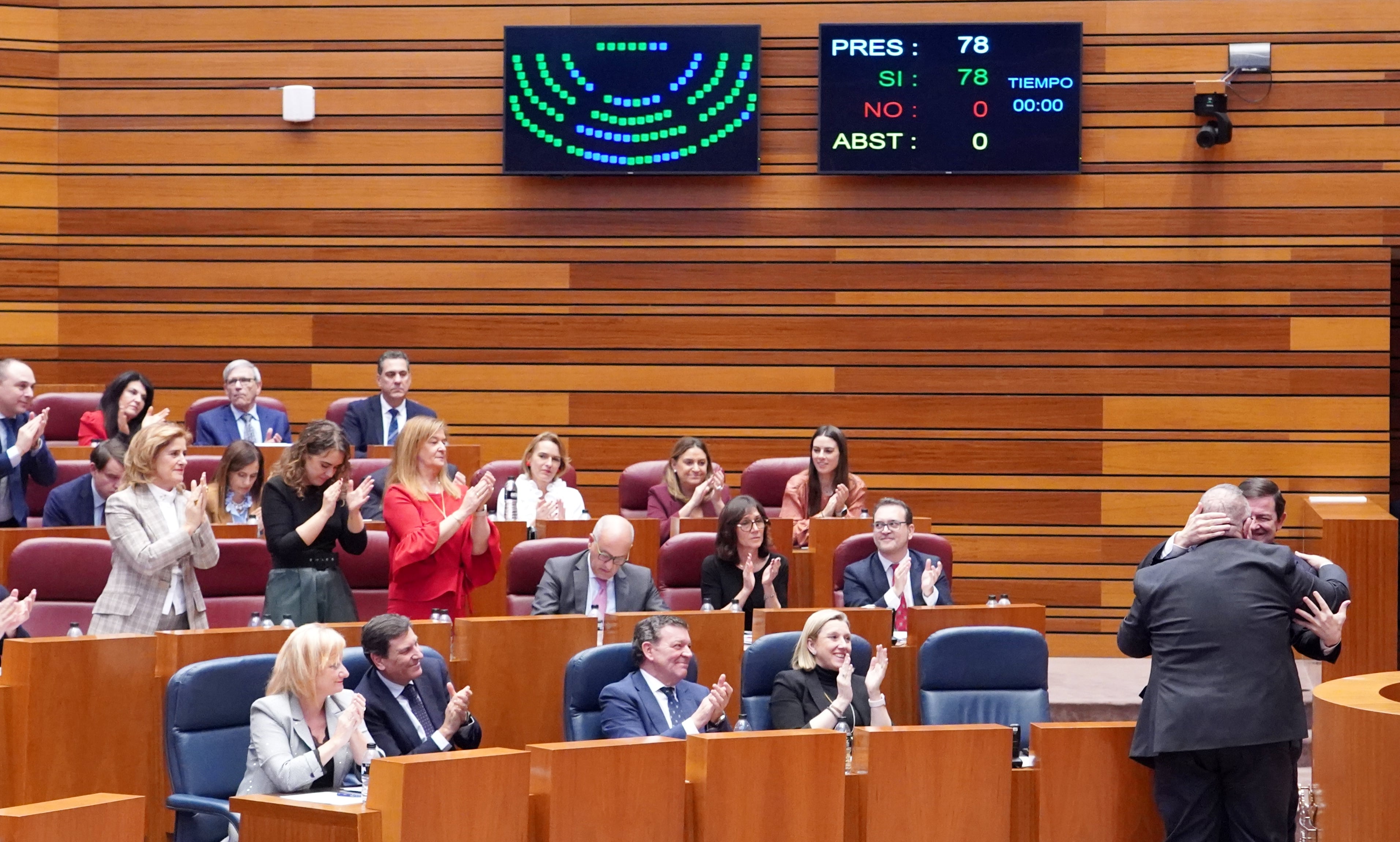 Segunda sesión del pleno de las Cortes de Castilla y León